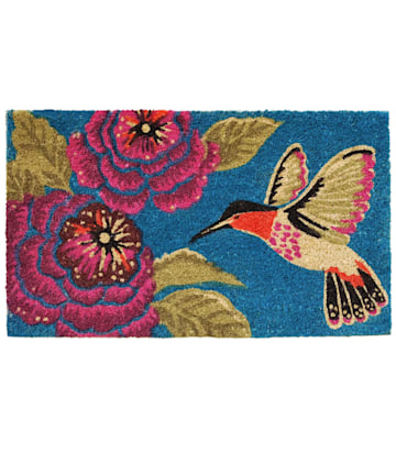 cute hummingbird doormat at macys