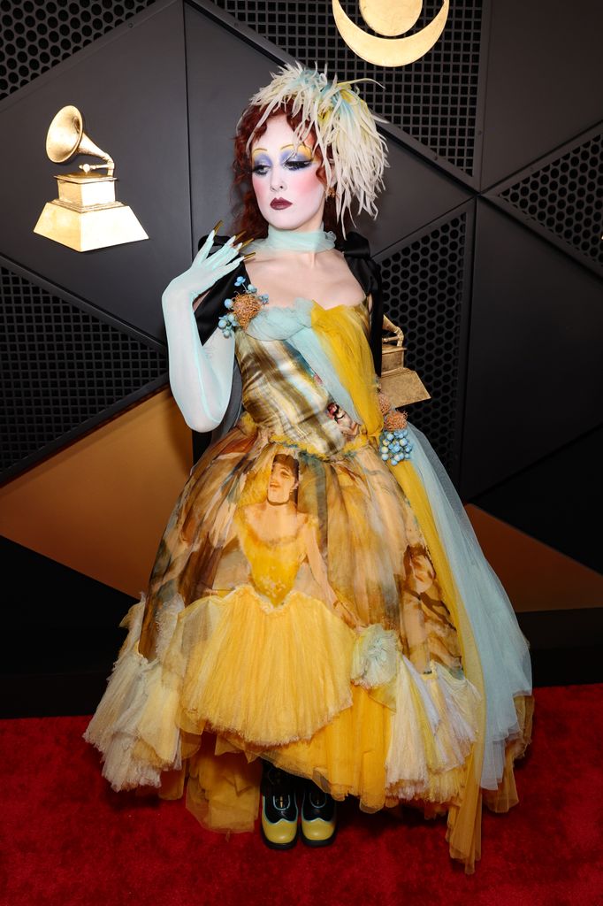 Chappell Roan participa do 67º Grammy Awards anual na Crypto.com Arena em 2 de fevereiro de 2025 em Los Angeles, Califórnia. (Foto de Kevin Mazur/Getty Images para a Academia de Gravação)