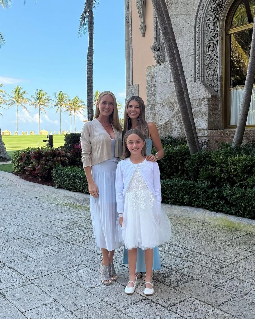 Vanessa Trump and Kai Trump on holidau