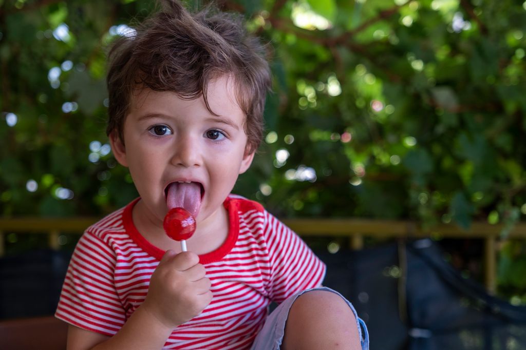 Lollipops can be a chocking hazard 