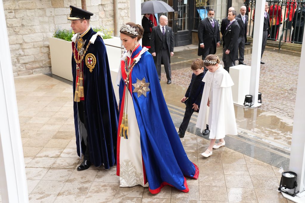 The Princess of Wales and Princess Charlotte both wore Alexander McQueen