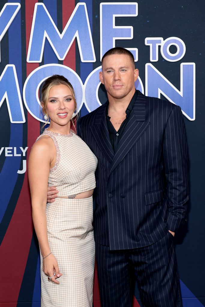 (L-R) Scarlett Johansson and Channing Tatum 