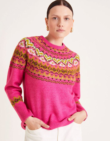 Monsoon Fair Isle Jumper