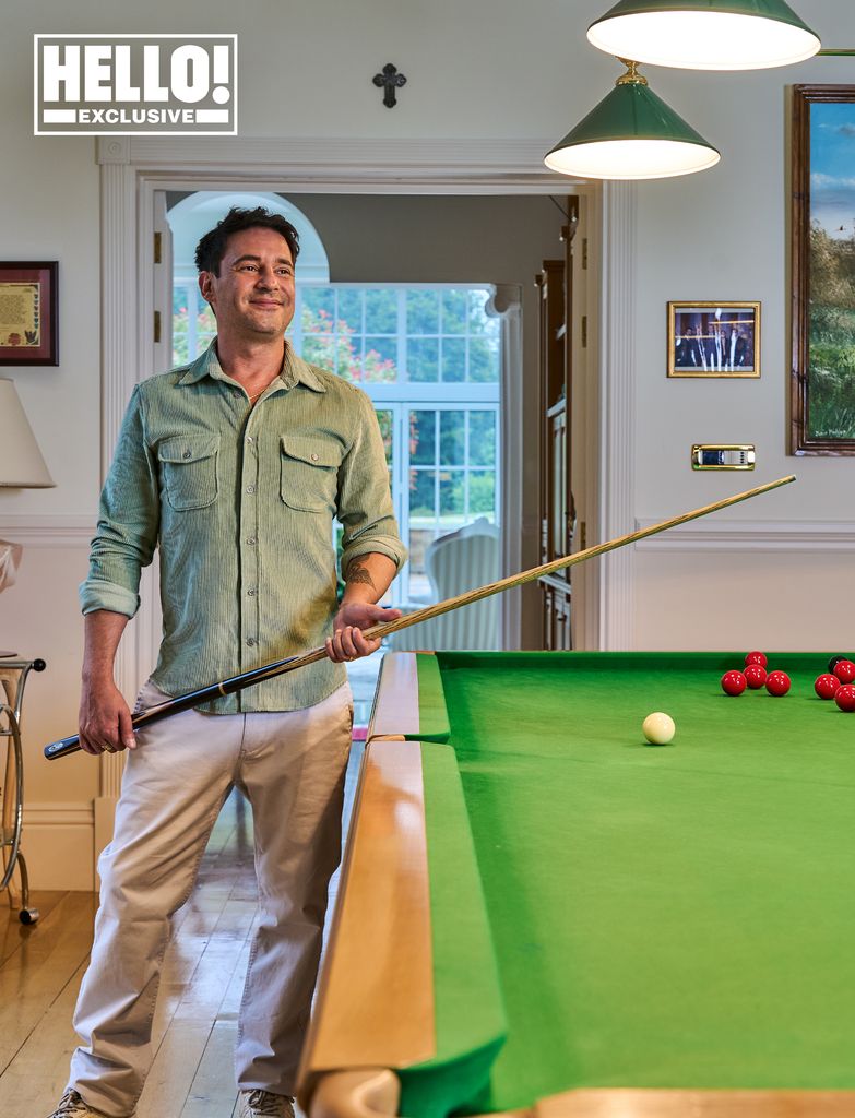  Pierre and Lilia Mascolo's Surrey home Summerdown Manor's games room  