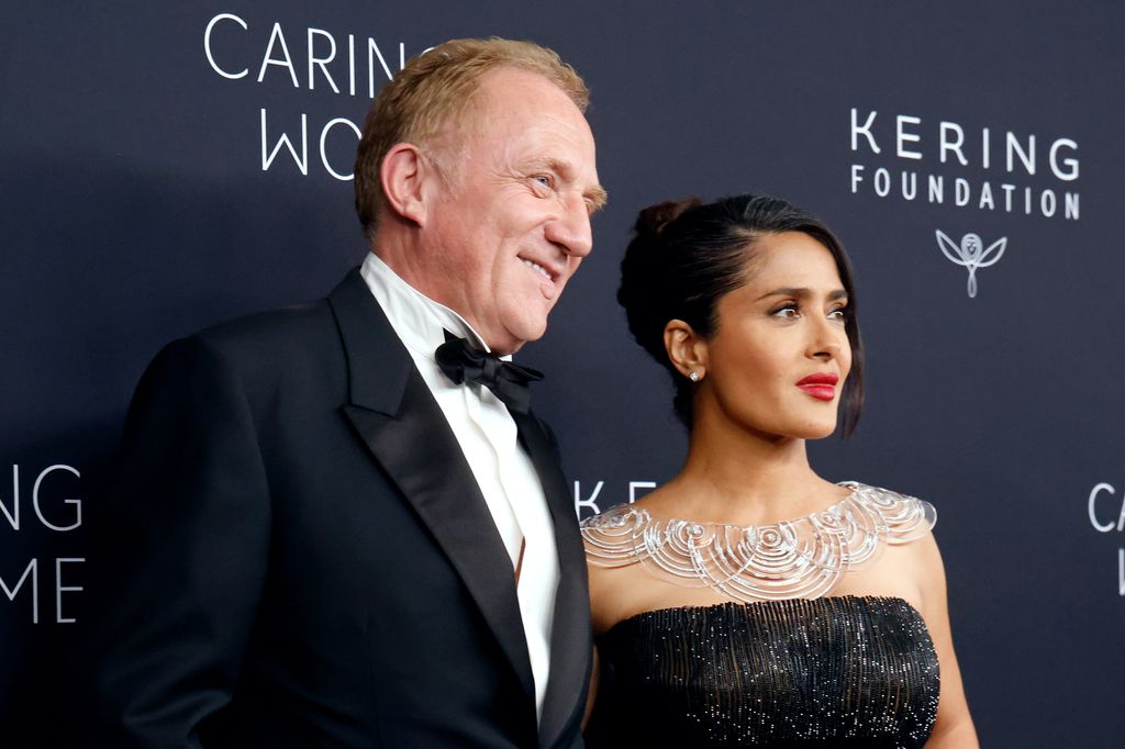 Francois-Henri Pinault and Salma Hayek-Pinault