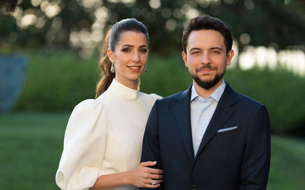 Crown Prince Hussein and Princess Rajwa of Jordan