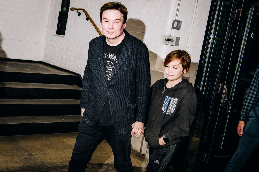 Mike Myers and Spike Myers at the New York premiere of  Disney Original Documentaries'"If These Walls Could Sing" 