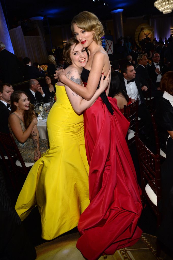 A photo of Taylor Swift and Lena Dunham