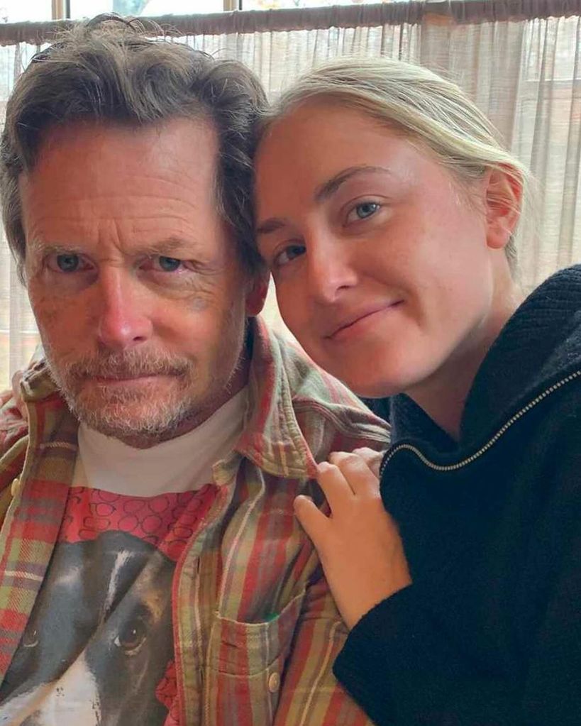 Michael J. Fox with daughter Aquinnah Fox