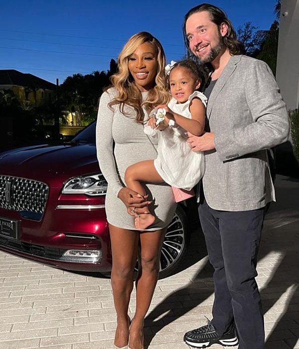 serena williams with family
