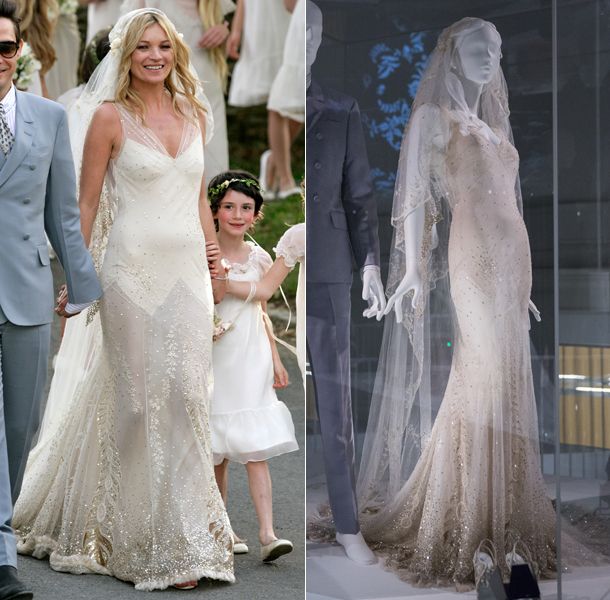 Kate Moss wedding dress