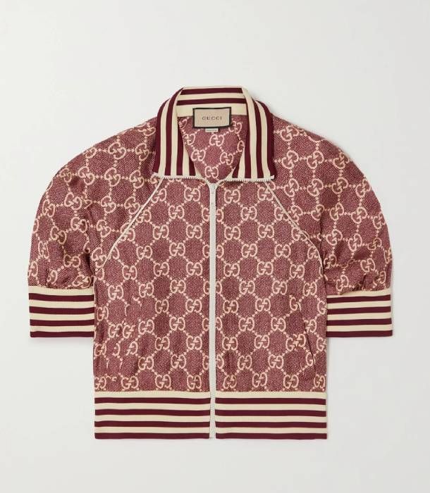 gucci silk jacket