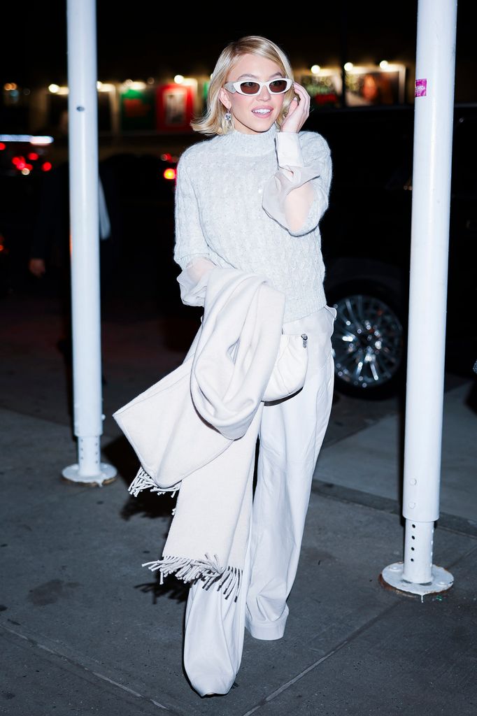 sydney sweeney in 'quiet luxury' courtesy of Brunello Cucinelli