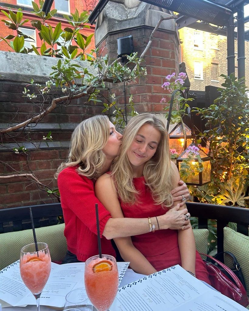 Lara Spencer with her daughter Katharine