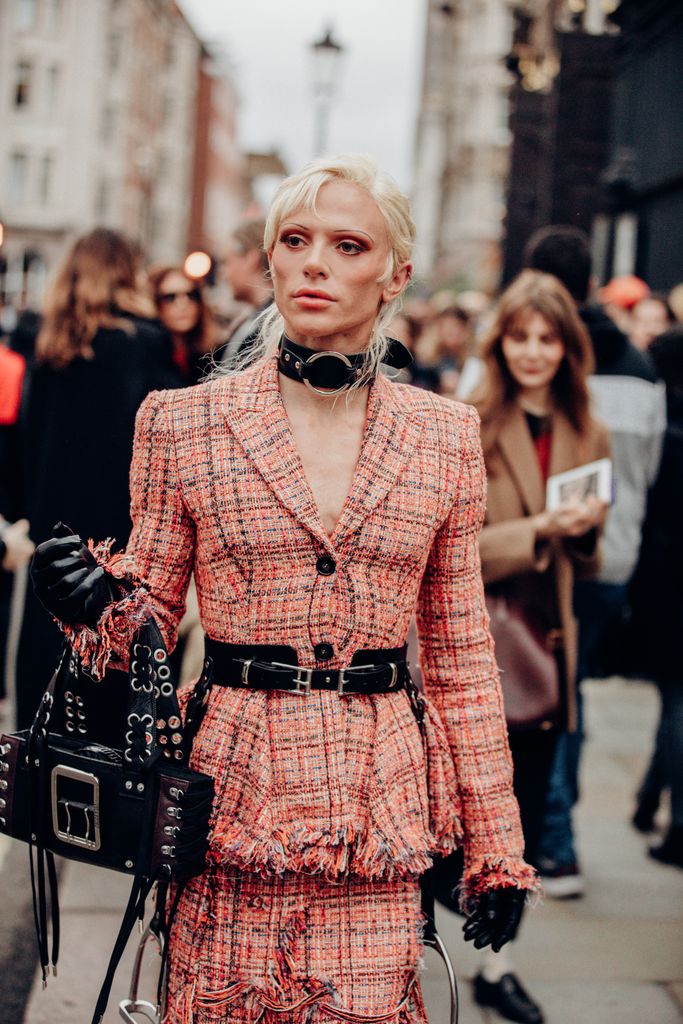 Bimini Bon Boulash was the queen of the catwalk and of street style at London Fashion Week