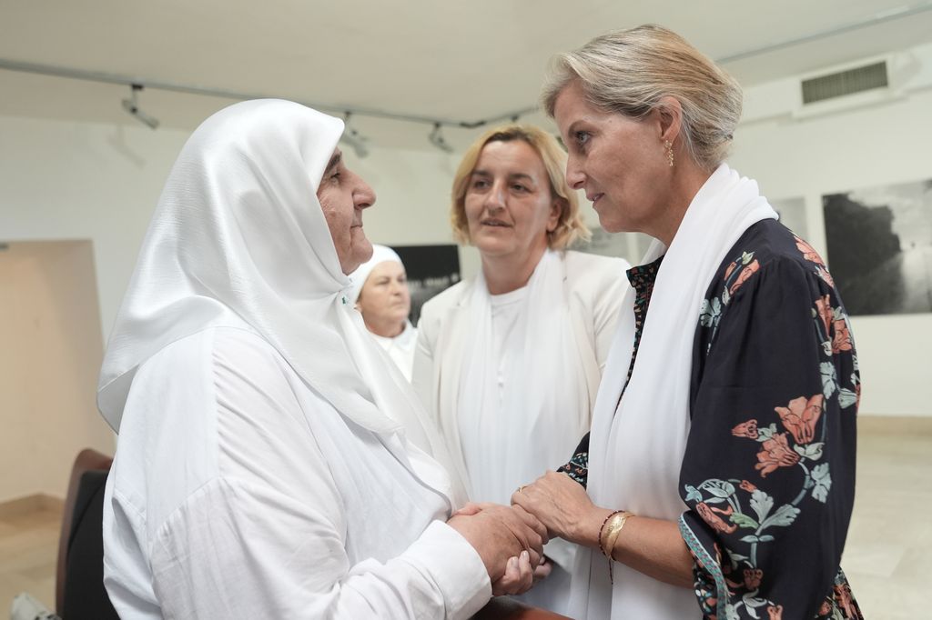 The Duchess of Edinburgh on day two of her visit to Bosnia and Herzegovina