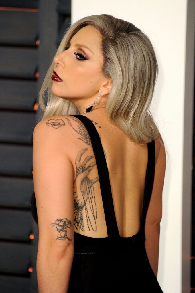  Lady Gaga has over 24 tattoos