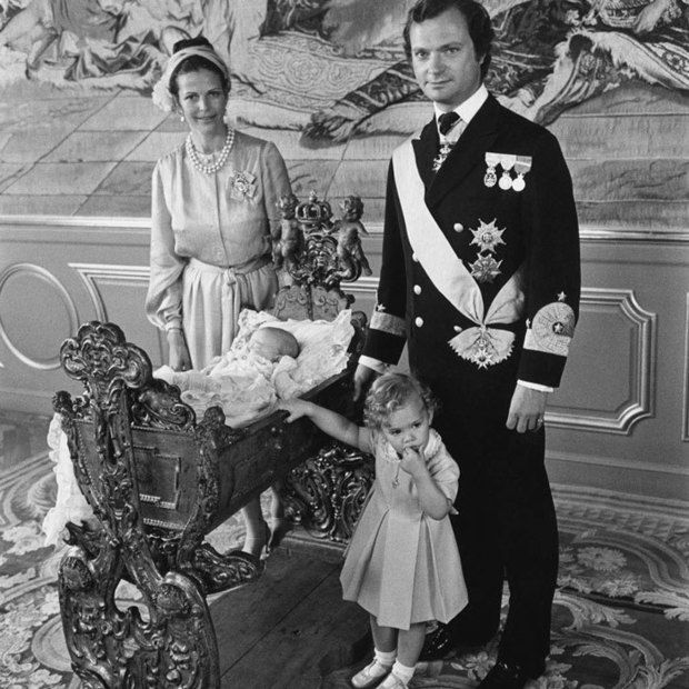 The Swedish royal family shares photo of Prince Carl Philip as a baby