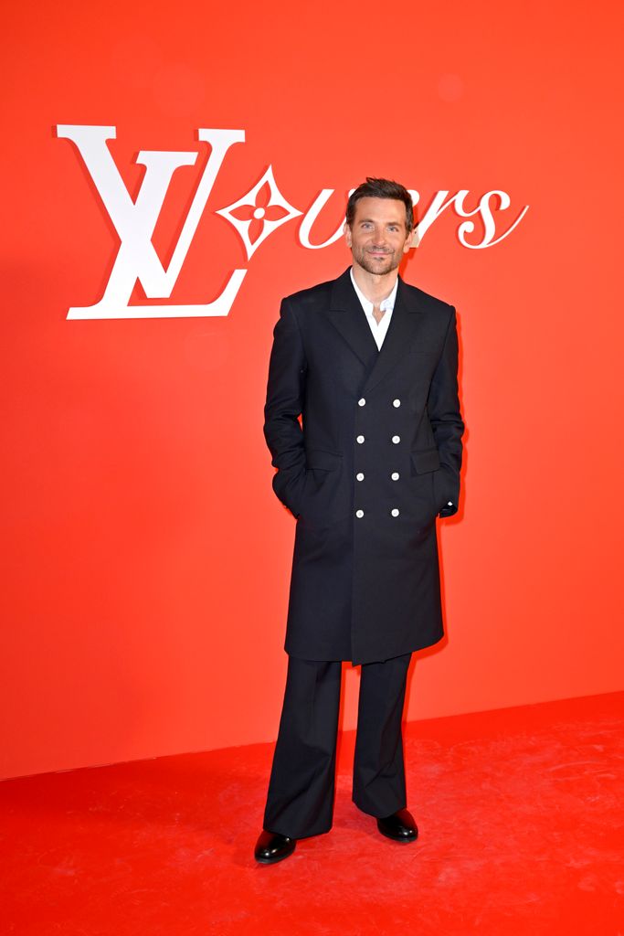 Bradley Cooper attends the Louis Vuitton Menswear Fall/Winter 2024-2025 show as part of Paris Fashion Week on January 16, 2024 in Paris, France. 