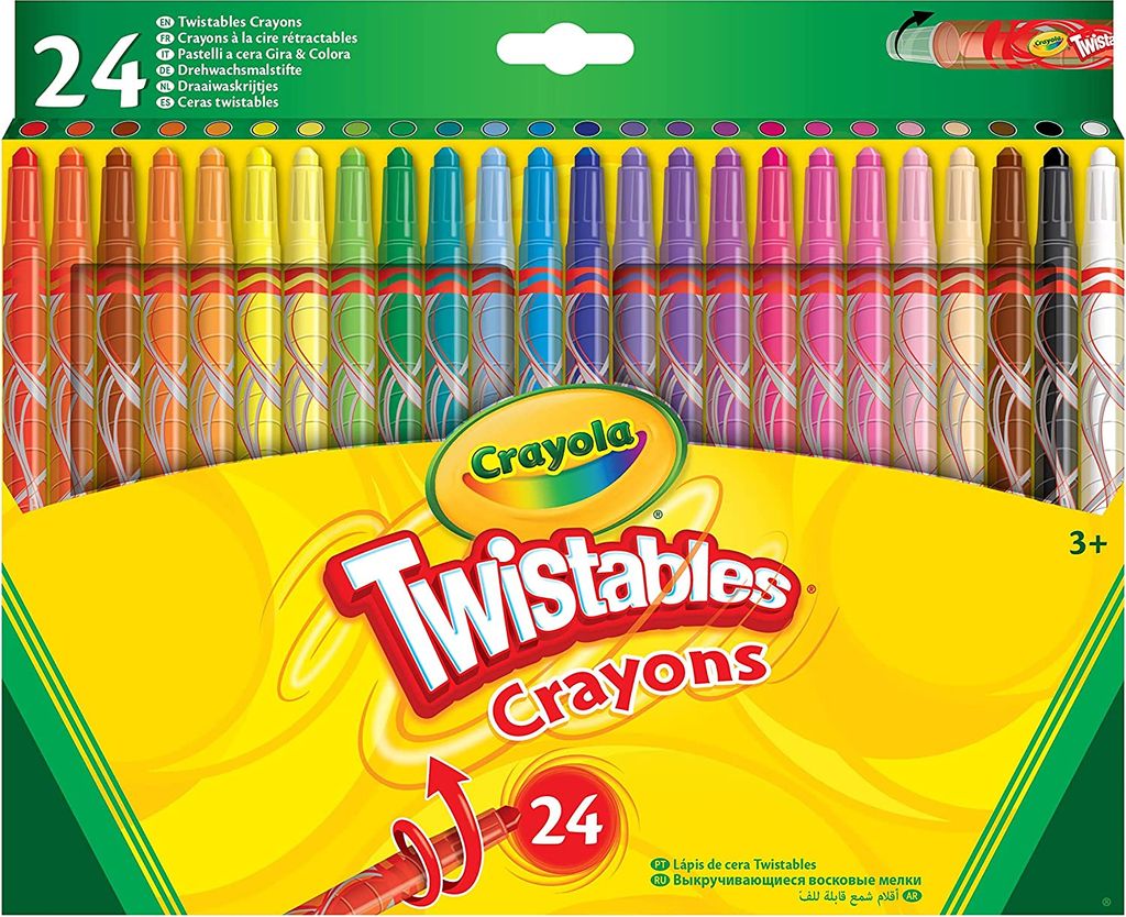 Crayola no-sharpen crayons