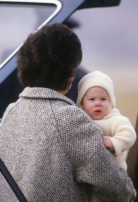 prince harry as a baby