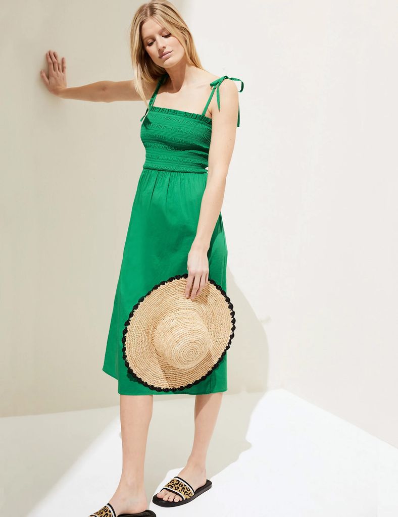 M&S green dress