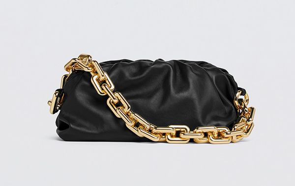 bottega veneta chain pouch bag