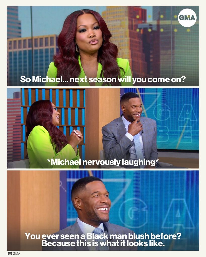 Michael Strahan and Garcelle Beauvais' conversation on Good Morning America