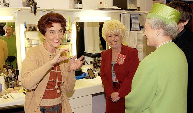 june brown and the queen