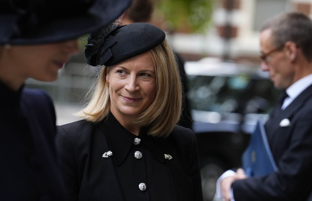 LONDON, ENGLAND - SEPTEMBER 16: Lady Rose Gilman arriving for the Requiem Mass service for the Duchess of Kent, at Westminster Cathedral on September 16, 2025 in London, England. Katharine, Duchess of Kent was married to Prince Edward, Duke of Kent, the first cousin of Queen Elizabeth II. She died on September 4 at the age of 92 at Kensington Palace surrounded by her family. Having converted to Catholicism in 1994, her funeral takes place at Westminster Cathedral and is the first Catholic funeral to be held for a member of the royal family in modern British history. Her Royal Highness will be laid to rest at the Royal Burial Ground at Frogmore, Windsor. (Photo Jordan Pettitt - Pool/Getty Images)