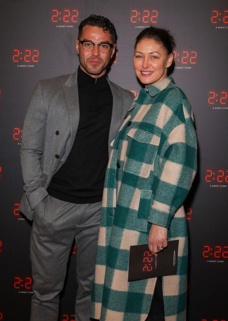 Matt and Emma Willis posing together and smiling