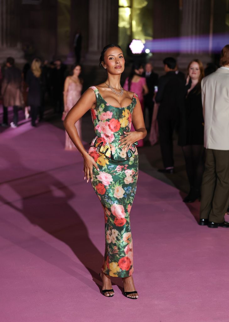 Maya Jama attends the inaugural British Museum Ball at The British Museum on October 18, 2025 in London, England. (Photo by Mike Marsland/WireImage)