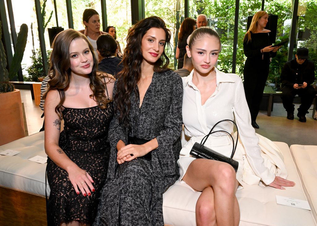 Audrey McGraw with Leni Klum and Ava Phillippe