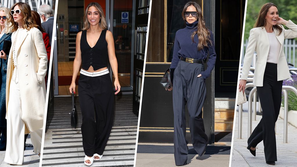 Every Fashion Editor Owns Loose Trousers—Here Are the Best Styles to Buy  Now | Blue trousers outfit, Loose trousers outfit, Trouser outfits