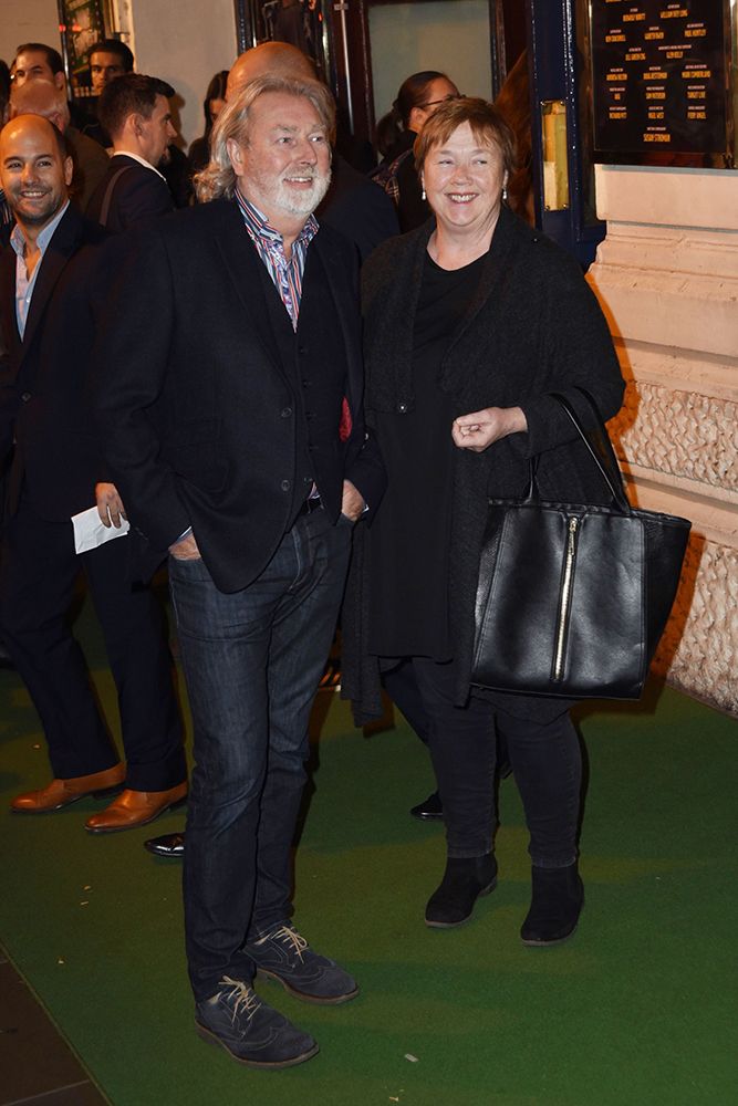 Pauline Quirke with her husband Steve Sheen