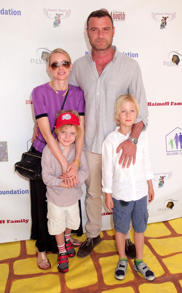 Naomi Watts and Liev Schreiber's children young