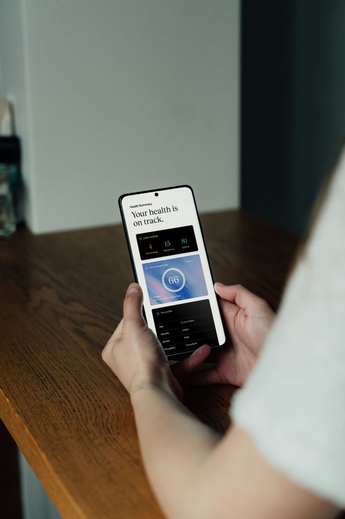 L'application Everlab fournit toutes vos données de santé en temps réel