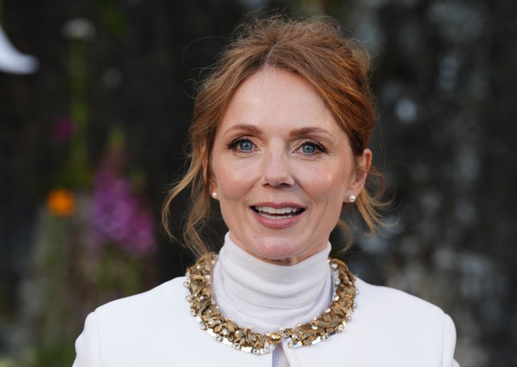 Geri Horner attends the Dior Cruise 2025 show at Drummond Castle
