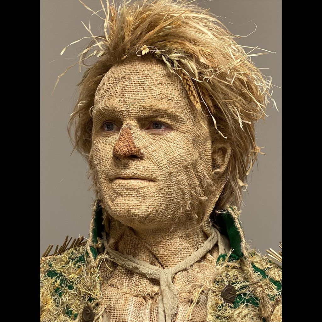 Jonathan Bailey scarecrow transformation photo