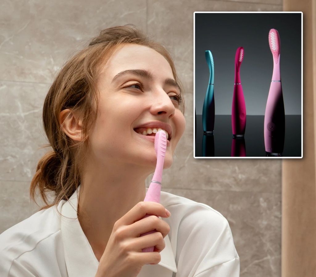 foreo best silicone electric toothbrush