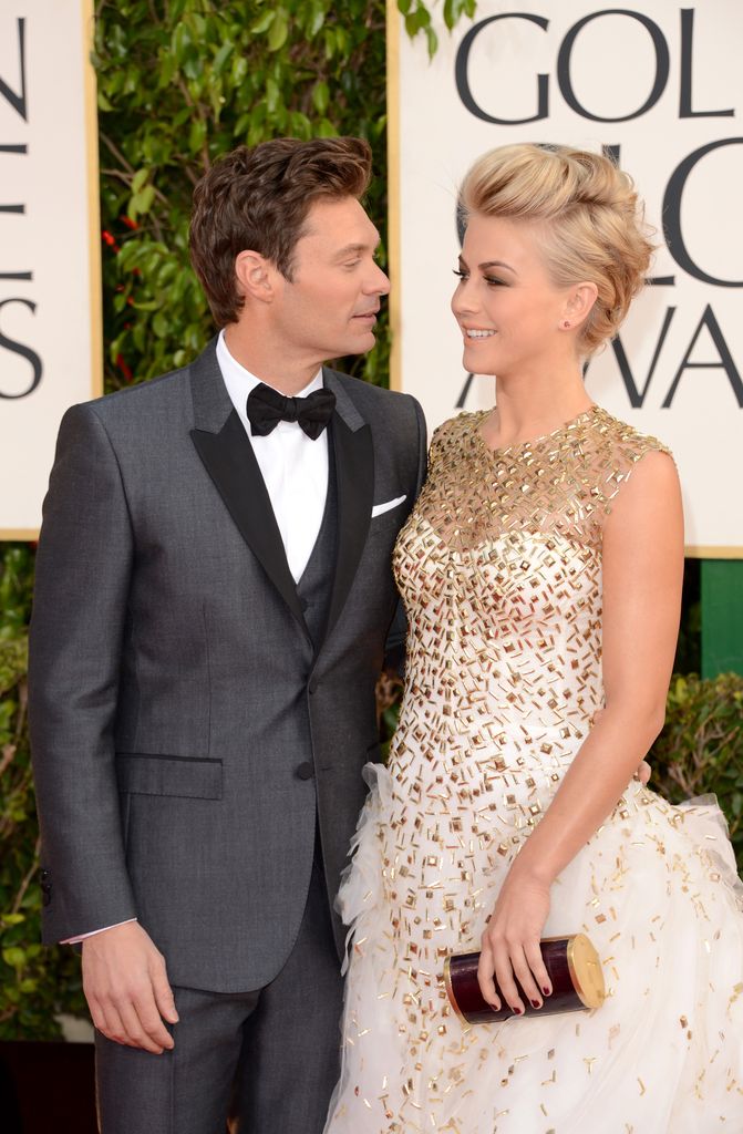 Ryan Seacrest and Julianne Hough at looking glam on red carpet 