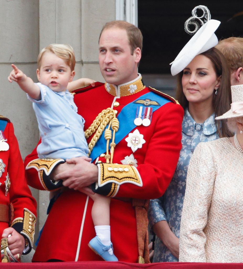 Prince George's first Trooping the Colour 2015