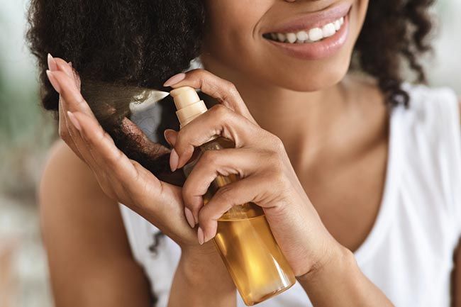 healthy hair oil