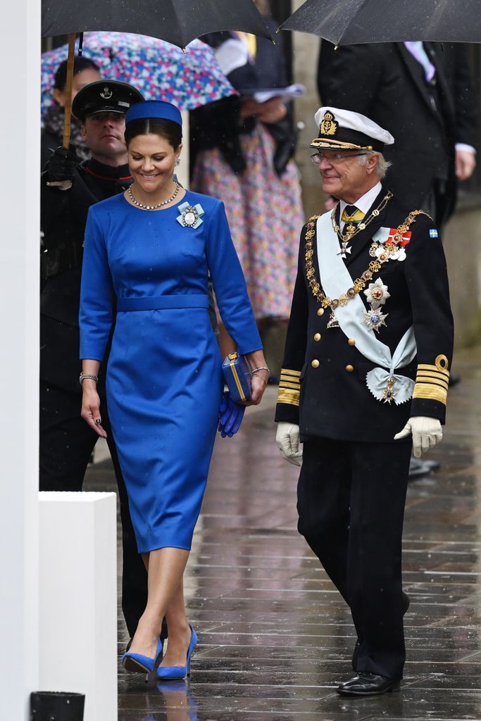 Victoria, Crown Princess of Sweden and Carl XVI Gustaf, King of Sweden 