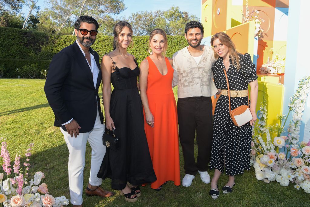 Pranav Yadav, Jessica Alba, Dustee Jenkins, Chief Public Affairs Officer, Spotify, Jay Shetty and Princess Beatrice of York attend Spotifyâs intimate evening of music and culture featuring a performance from John Legend at Cannes Lions 2024