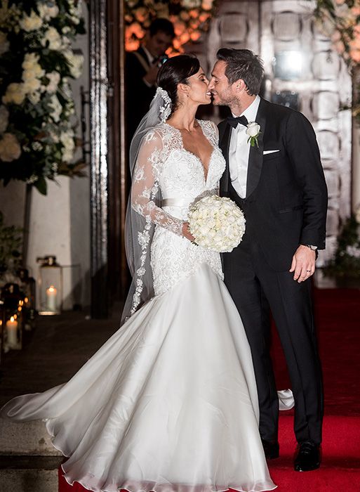 Christine Bleakley and Frank Lampard wedding day