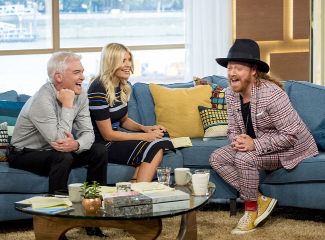 keith lemon and holly willoughby on this morning