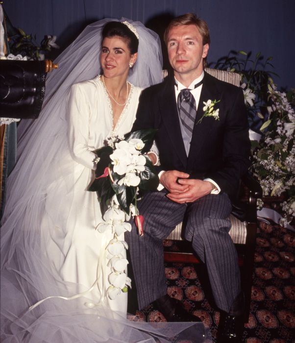 christopher dean on his wedding day to wife isabella