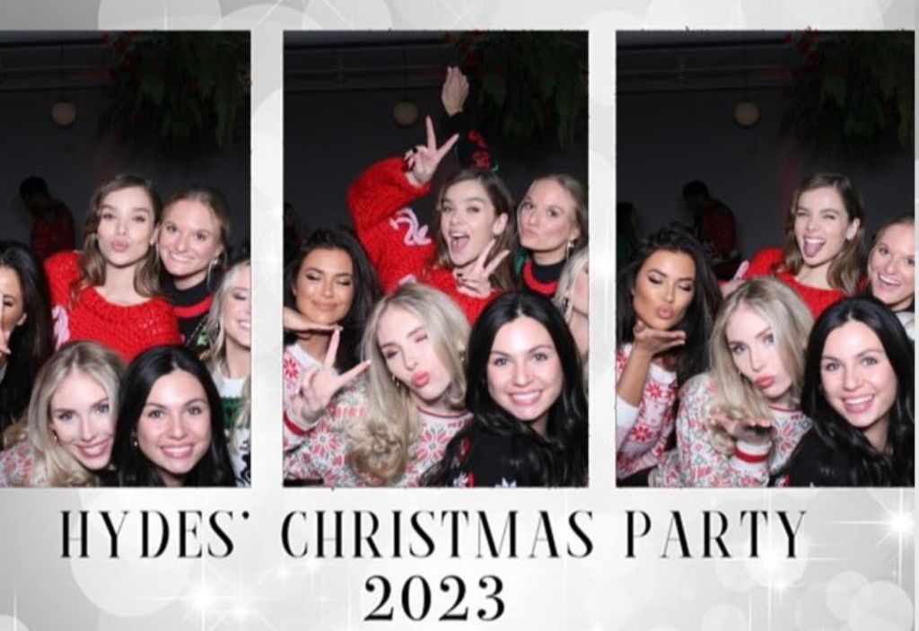 Hailee attended the Bills Christmas party