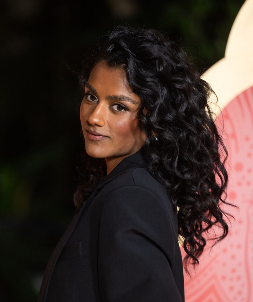 Simone Ashley and her glorious head of curls at the Picture This premiere